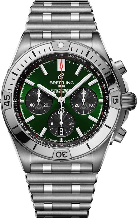 breitling chronometer 300m 1000ft|Breitling chronomat 42 men's watch.